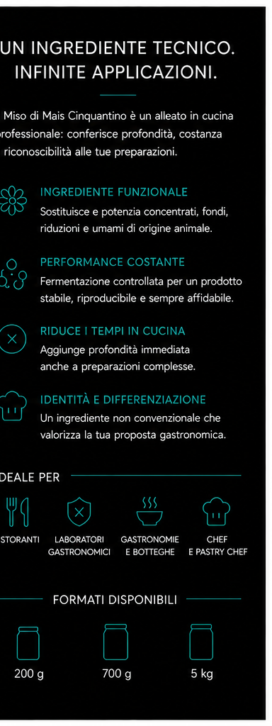 MISO DI MAIS CINQUANTINO